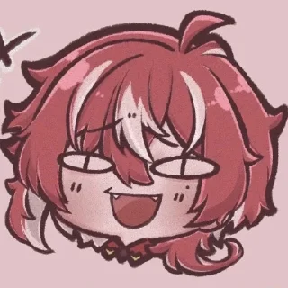 😆 emoji Harris caine by : @yuuzeyn caine Telegram sticker 24 of 40