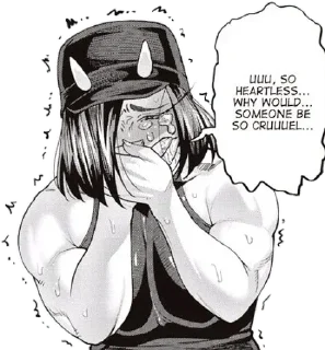 😭 emoji Anime 101 — @stckrRobot Telegram sticker 6 of 101