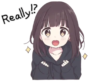 😍 emoji Anime 101 — @stckrRobot Telegram sticker 22 of 101