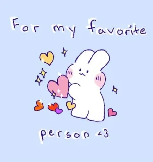 oliviiaa for my lover sticker 1
