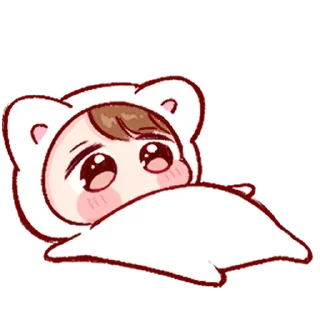 Sticker from Cute girl