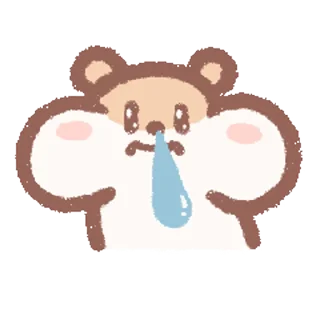 ⭐ emoji 奶茶鼠龙年版 @Stickers_AChansp Telegram sticker 6 of 16