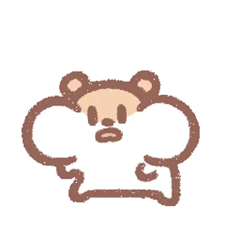 ⭐ emoji 奶茶鼠龙年版 @Stickers_AChansp Telegram sticker 4 of 16