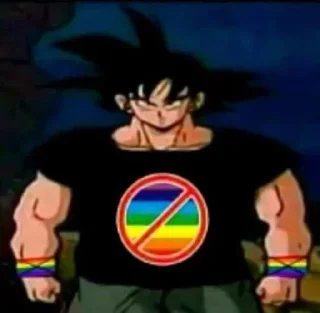 Sticker from Son Goku's sticker pack (@Marin_Roxbot)