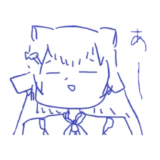 Sticker from 花園セレナ🐱鸫酱 @myadestes