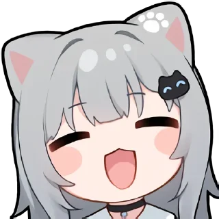 ☺️ emoji 甘城なつき vol.1 @tsugumi42 Telegram sticker 10 of 120