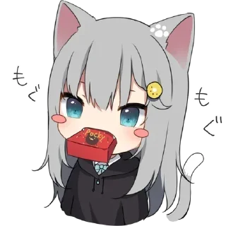 💖 emoji 甘城なつき vol.1 @tsugumi42 Telegram sticker 14 of 120