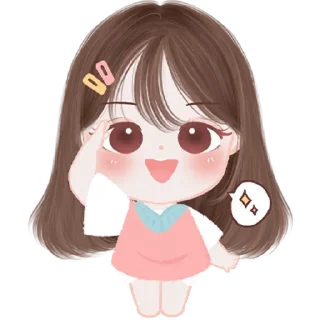 ☂ emoji Momo :3 @umemiyra. Telegram sticker 20 of 40