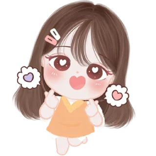 ☂ emoji Momo :3 @umemiyra. Telegram sticker 15 of 40