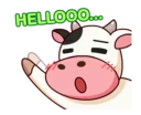 Sticker from Momo Cow 3