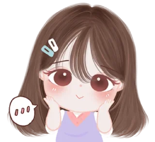 ☂ emoji Momo :3 @umemiyra. Telegram sticker 1 of 40
