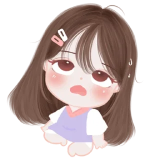 ☂ emoji Momo :3 @umemiyra. Telegram sticker 8 of 40