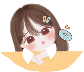 ☂ emoji Momo :3 @umemiyra. Telegram sticker 7 of 40