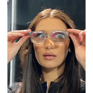 😀 emoji Bella Hadid Telegram sticker 18 of 30
