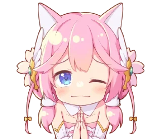 🙏 emoji 桜田ハネ @SakuradaHane Telegram sticker 7 of 16