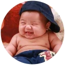 😆 emoji Cute Baby  @Imtiyaz78 Telegram sticker 9 of 114