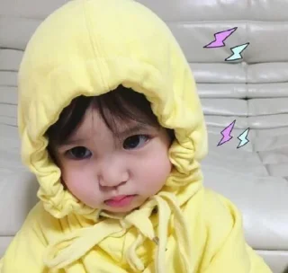 🙇‍♀ emoji Baby cute @stikerpacktele Telegram sticker 14 of 78