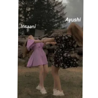 👗 emoji Ishaani..💗Ayushi 🦋✨ Telegram sticker 11 of 31