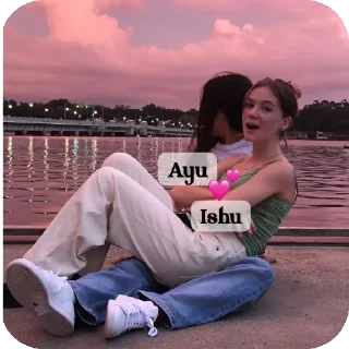 🌝 emoji Ishaani..💗Ayushi 🦋✨ Telegram sticker 7 of 31