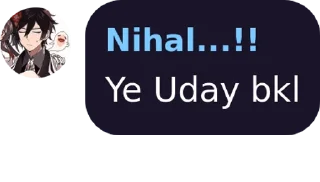 🤡 emoji Nihal chori's pack  by @Mikasa_Ackr_bot Telegram sticker 3 of 120