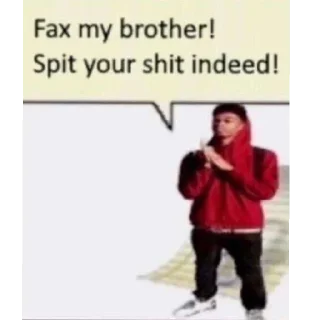 Sticker from Shahid's random shits