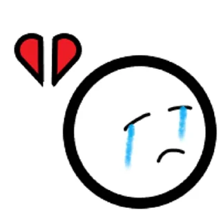 ✨ emoji (´ ▽｀).。ｏ♡ Telegram sticker 16 of 19