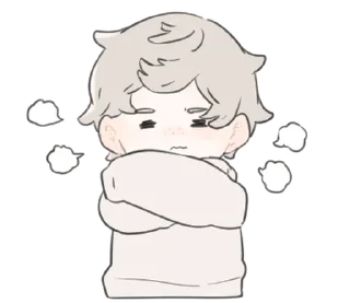 😤 emoji a boy, who like stuffed animals @deazzle Telegram sticker 17 of 40