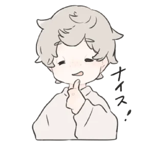 🤔 emoji a boy, who like stuffed animals @deazzle Telegram sticker 16 of 40