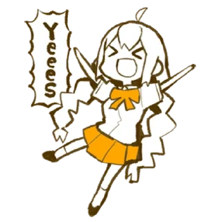 Sticker from Kizuna Akari