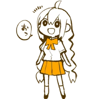 Sticker from Kizuna Akari