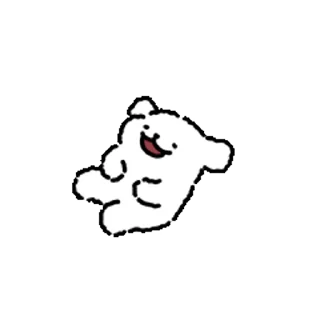 ⭐ emoji 线条小狗 @Stickers_AChansp Telegram sticker 21 of 24