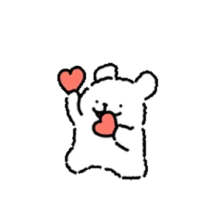 ⭐ emoji 线条小狗 @Stickers_AChansp Telegram sticker 6 of 24