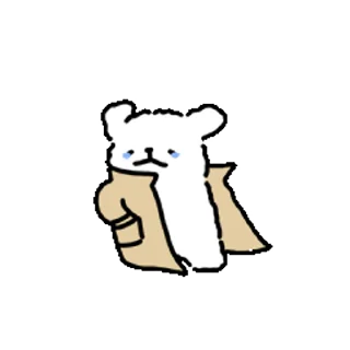⭐ emoji 线条小狗 @Stickers_AChansp Telegram sticker 13 of 24