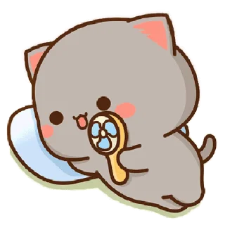 🥰 emoji Peach and Goma @r_squared_rishabh — @stckrRobot Telegram sticker 14 of 50
