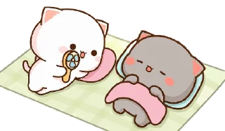 😴 emoji Peach and Goma @r_squared_rishabh — @stckrRobot Telegram sticker 19 of 50