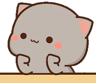 🥰 emoji Peach and Goma @r_squared_rishabh — @stckrRobot Telegram sticker 5 of 50