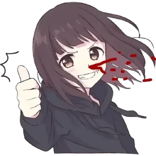 🤤 emoji @AnimeOtaku33 fav sticker — @stckrRobot Telegram sticker 18 of 119