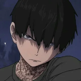 🖤 emoji ANIME VOID @dazai_1234_5 — @stckrRobot Telegram sticker 14 of 120