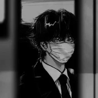 🖤 emoji ANIME VOID @dazai_1234_5 — @stckrRobot Telegram sticker 17 of 120