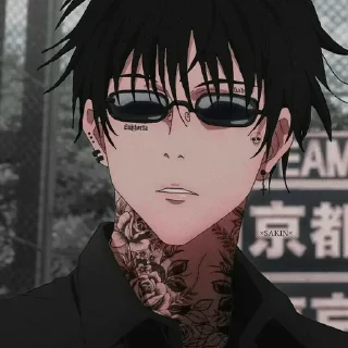 🖤 emoji ANIME VOID @dazai_1234_5 — @stckrRobot Telegram sticker 16 of 120
