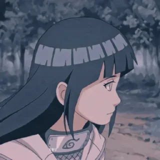 💜 emoji Hinata Hyuga - @twinklelightsticker Telegram sticker 10 of 32