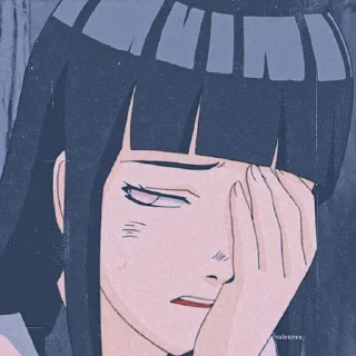 💜 emoji Hinata Hyuga - @twinklelightsticker Telegram sticker 7 of 32
