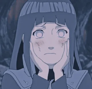 💜 emoji Hinata Hyuga - @twinklelightsticker Telegram sticker 24 of 32