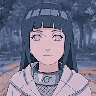 💜 emoji Hinata Hyuga - @twinklelightsticker Telegram sticker 5 of 32