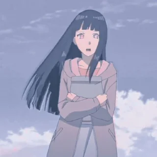 💜 emoji Hinata Hyuga - @twinklelightsticker Telegram sticker 15 of 32