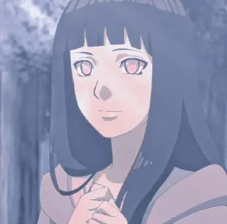 💜 emoji Hinata Hyuga - @twinklelightsticker Telegram sticker 20 of 32
