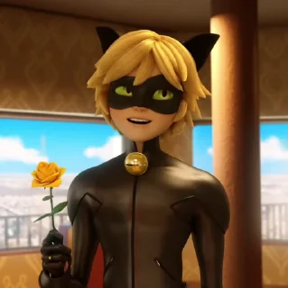 Sticker from Cat noir @Hanim1O