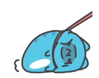 🫤 emoji 貓貓蟲-咖波 可愛啟航 @moe_sticker_bot Telegram sticker 15 of 24