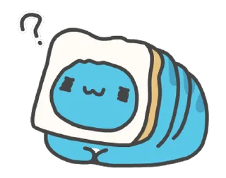 ❓ emoji 貓貓蟲-咖波 可愛啟航 @moe_sticker_bot Telegram sticker 21 of 24