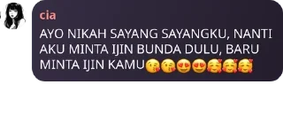 😘 emoji Tongkrongan kami bkn tongkrong pack by @QuotLyBot Telegram sticker 16 of 120